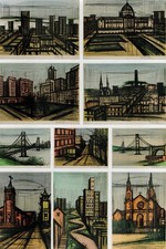 SAN FRANCISCO TEN VIEWS BY ARTIST BERNARD BUFFET 1966 STUNNING HARDBACK PRINT