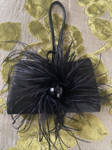 1920s style black evening bag - evening,