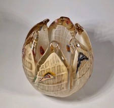 1980s Murano Art Glass Vase