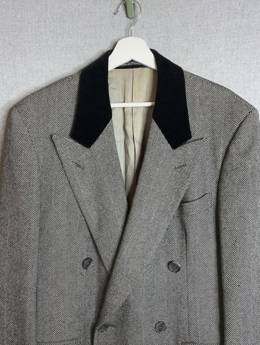 Zegna double breasted overcoat - zegna,