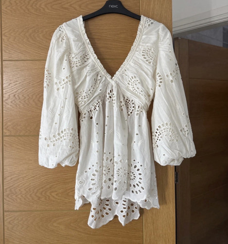 River island white embroidered - island,