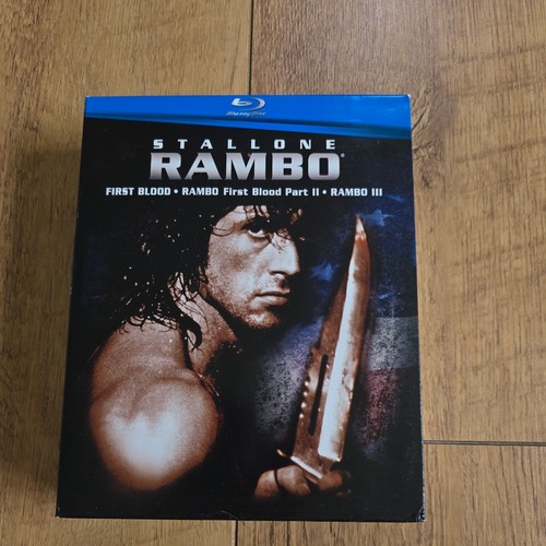 Stallone rambo blu ray box - blu-ray,