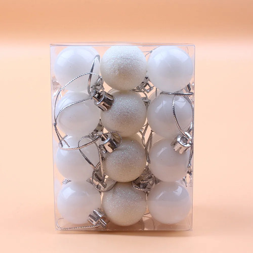24pcs 3cm new christmas tree - 3cm,