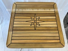 Sliding Wings Teak Table Top