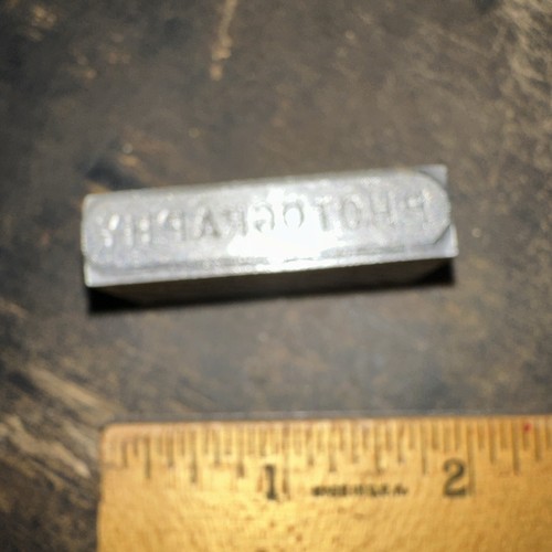 Print block photography - “,