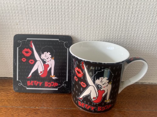 Betty boop rare ceramic mug - boop, &
