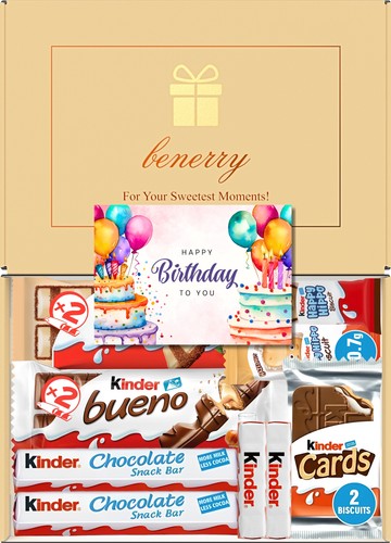 Benerry kinder chocolate gift - kinder,