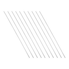 10 Pcs 1mm x 150mm Solid Round