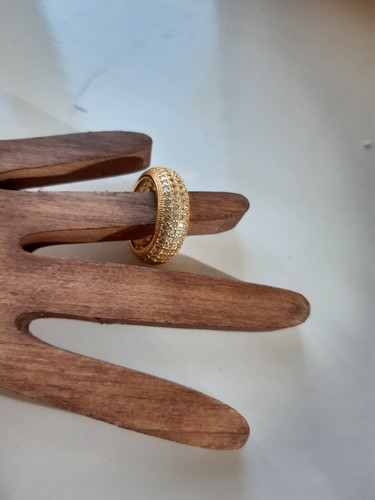 Ladies dress ring gold - ladies,