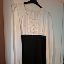 Vintage 60s Maxi Dress. Size