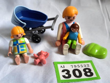 Playmobil  mum, baby, little girl figures etc ( combined postage available) 308