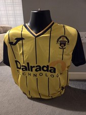 Greenock Morton Fc Commemorative 150 Year Anniversary Shirt REMAKE Size Large