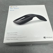 Microsoft Arc Touch Mouse - Wireless Bluetooth 2-Buttons Vintage + Dongle Boxed