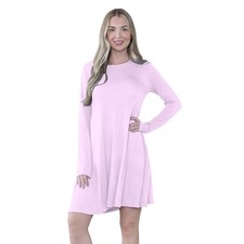 Womens Swing Dress Long Sleeve
