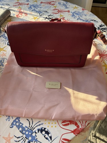 Radley burgundy bag brand - burgundy,