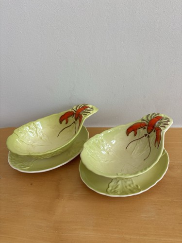 Carlton ware cabbage - 2x,