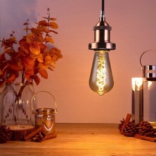 Copper Pendant Light Antique