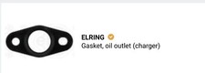 VW 1.8T 20v | S3 | Golf GTi | TT | K03 |K04 ELRING Turbo Oil Outlet Gasket