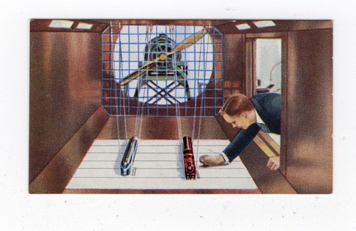 Power wonder cigarette card - power,
