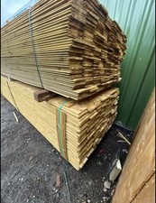 V -Tongue & groove Treated External Cladding Boards 4.8m X 120mmx 16mm Tanalised