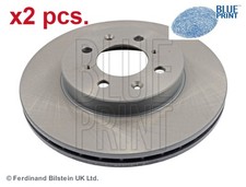 X2 PCS FRONT BRAKE DISC SET