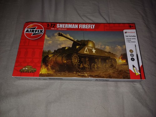 Airfix scale sherman - 72,