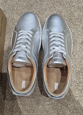 Fitflop size 7 silver/grey