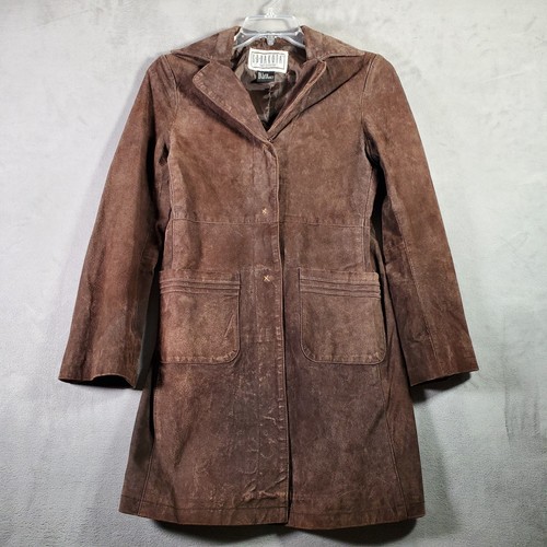 Vtg dakota suede leather - bb,