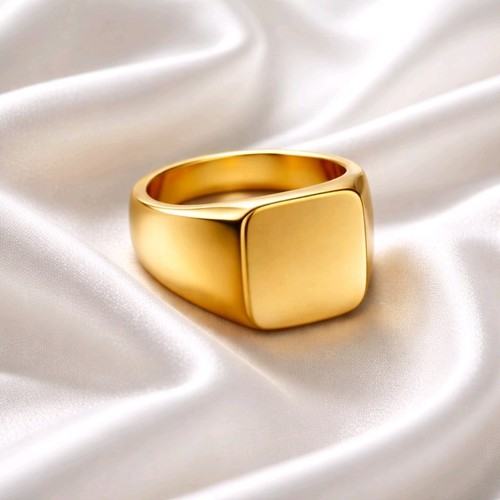 Men women signet - women's, ring