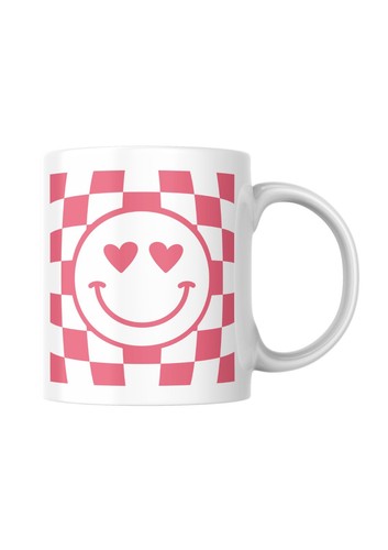 Retro smiley face - , valentines