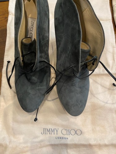 Jimmy choo grey - suede, baxter