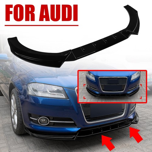 3pcs front bumper - lip, kit