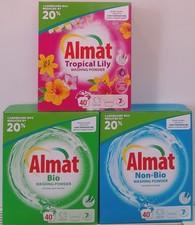 Mix Pack of 3 Washing Powder 6kg &More Than 120 Washes Bulk Buy For Ur Laundry