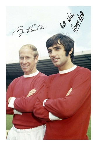 Bobby charlton george best 60s - george,