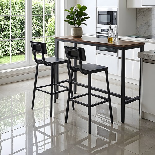 Wooden bar stools - bar, set