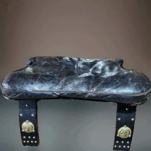 Antique camel stool with - antique,