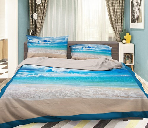 Cloud ocean zhub1597 bed - zhub1597,