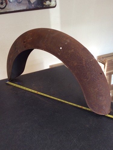 Vintage motorcycle mudguard - motorcycle,