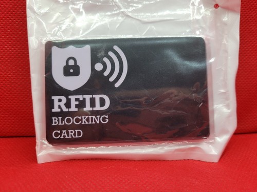 Rfid blocking card - rfid,