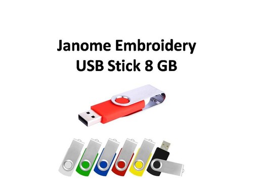 Janome embroidery usb stick - janome,