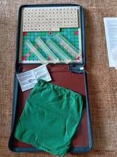 Vintage 1988 Travel Scrabble