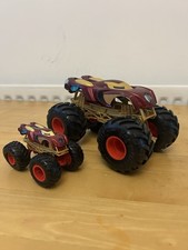 Two Hotwheels Iron Man Monster
