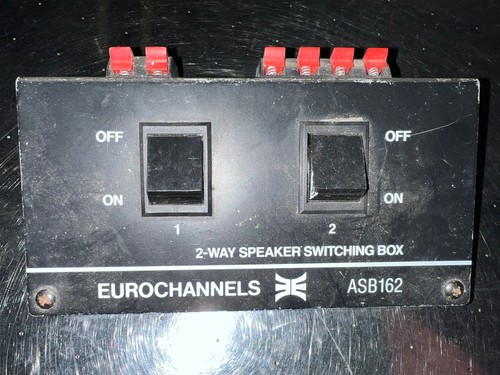Way speaker switch box audio - way,