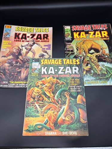 Savage tales featuring - tales,