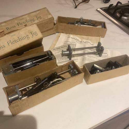 The ross fletching jig - fletching,