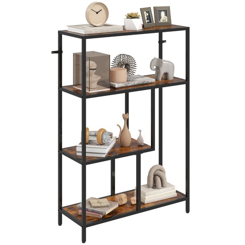 Homcom industrial bookshelf - homcom,