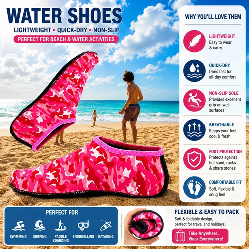 Adult aqua shoes diving socks - shoes,