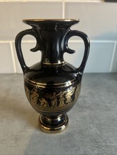 KE Vase Hand Made In Greece 24k Gold 16cm