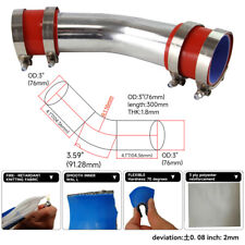 45 degree 76mm 3.0" Aluminum