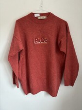 Vintage Paco jumper spell out